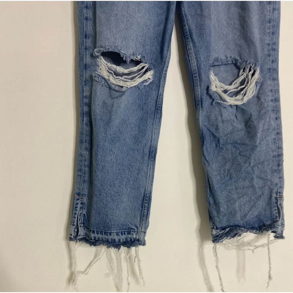 Free people we the free distressed jeans - Picture 2 of 6